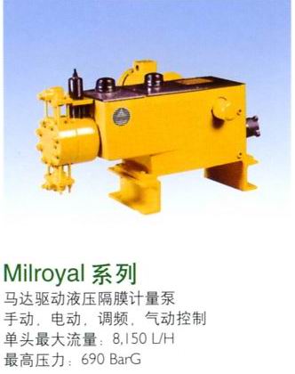 美国MILTONROY泵